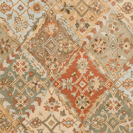 Safavieh Heritage Hg316C Light Blue / Light Brown Rugs - Safavieh - hg316c - 2