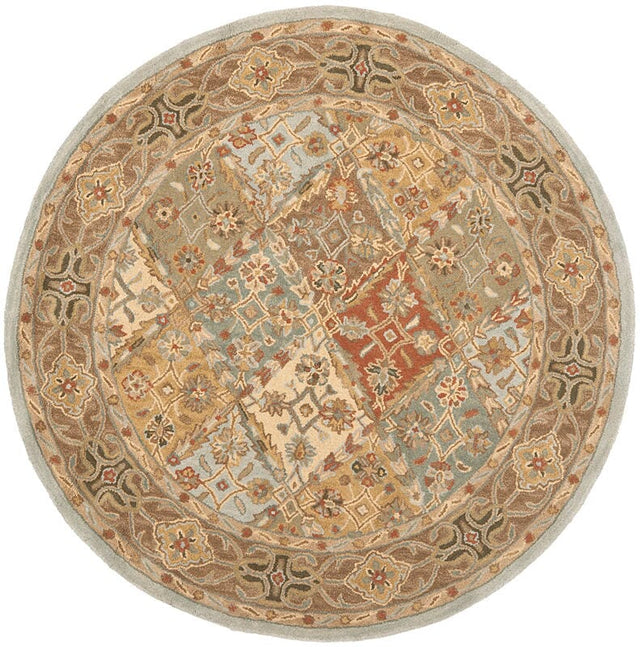 Safavieh Heritage Hg316C Light Blue / Light Brown Rugs - Safavieh - hg316c - 6r