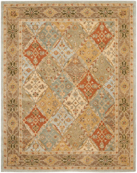 Safavieh Heritage Hg316C Light Blue / Light Brown Rugs - Safavieh - hg316c - 6r