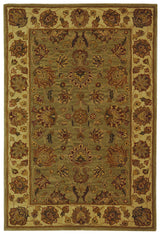 Safavieh Heritage hg343a Green / Gold Rugs - Safavieh - hg343a - 5ov