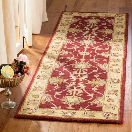 Safavieh Heritage Hg343C Red / Gold Rugs - Safavieh - hg343c - 3