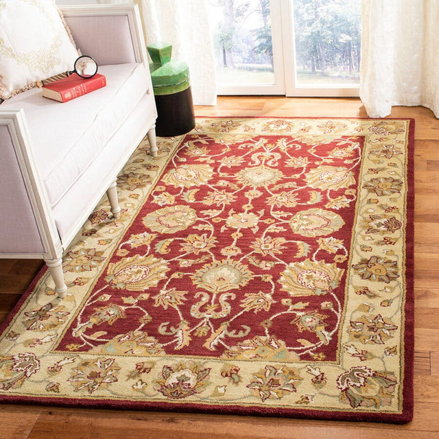 Safavieh Heritage Hg343C Red / Gold Rugs - Safavieh - hg343c - 5