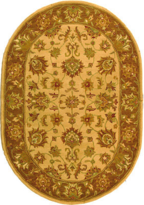 Safavieh Heritage hg343d Ivory / Brown Rugs - Safavieh - hg343d - 5ov