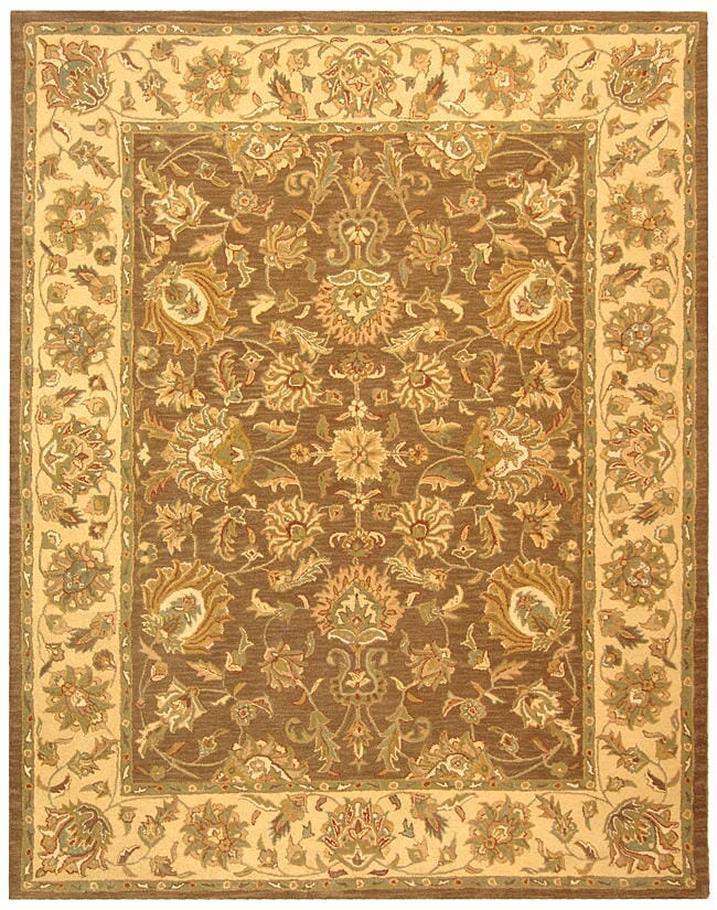 Safavieh Heritage Hg343K Brown / Ivory Rugs - Safavieh - hg343k - 4r