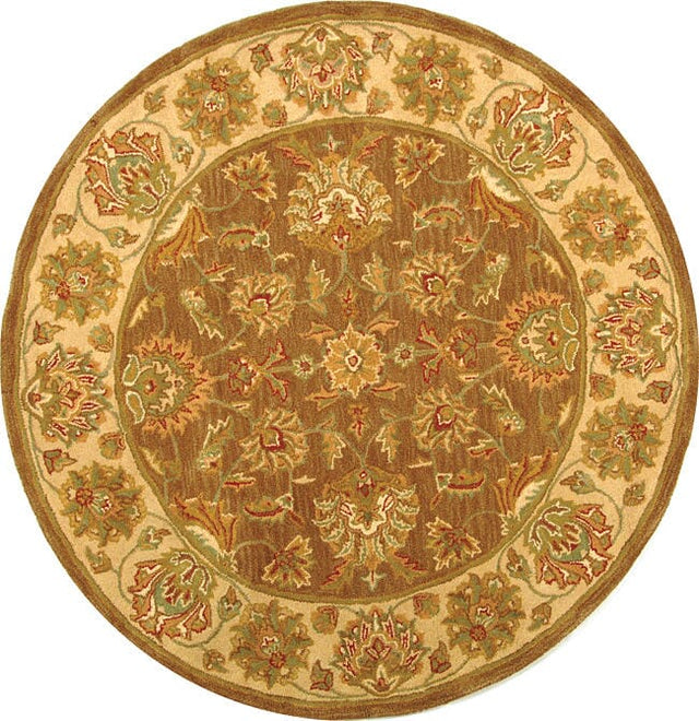 Safavieh Heritage Hg343K Brown / Ivory Rugs - Safavieh - hg343k - 4r