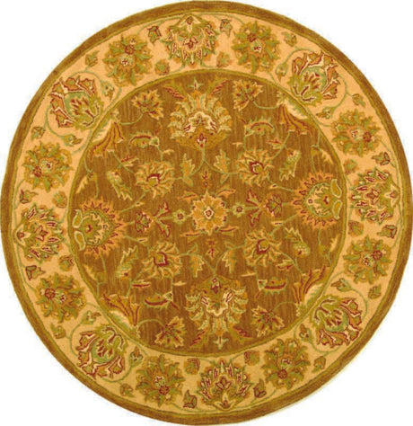 Safavieh Heritage Hg343K Brown / Ivory Rugs - Safavieh - hg343k - 5r