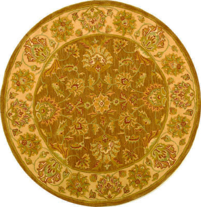 Safavieh Heritage Hg343K Brown / Ivory Rugs - Safavieh - hg343k - 5r