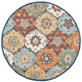 Safavieh Heritage Hg351M Blue/Rust Rugs - Safavieh - hg351m - 6r