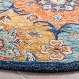 Safavieh Heritage Hg351M Blue/Rust Rugs - Safavieh - hg351m - 6r