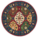 Safavieh Heritage Hg354Q Red/Blue Rugs - Safavieh - hg354q - 6r