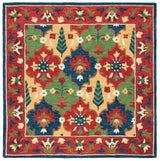 Safavieh Heritage Hg355Q Red/Green Rugs - Safavieh - hg355q - 6sq