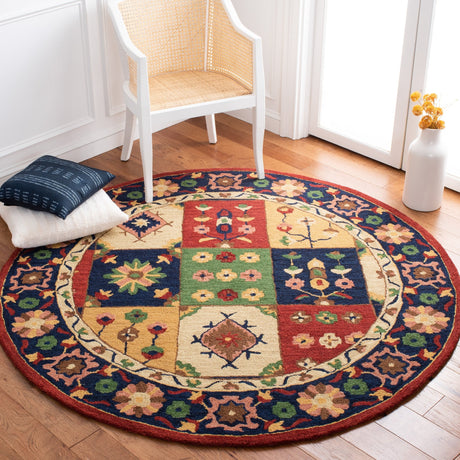 Safavieh Heritage Hg356Y Green/Red Rugs - Safavieh - hg356y - 6r