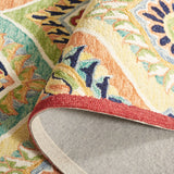 Safavieh Heritage Hg358Y Green/Rust Rug - Safavieh - hg358y - 3