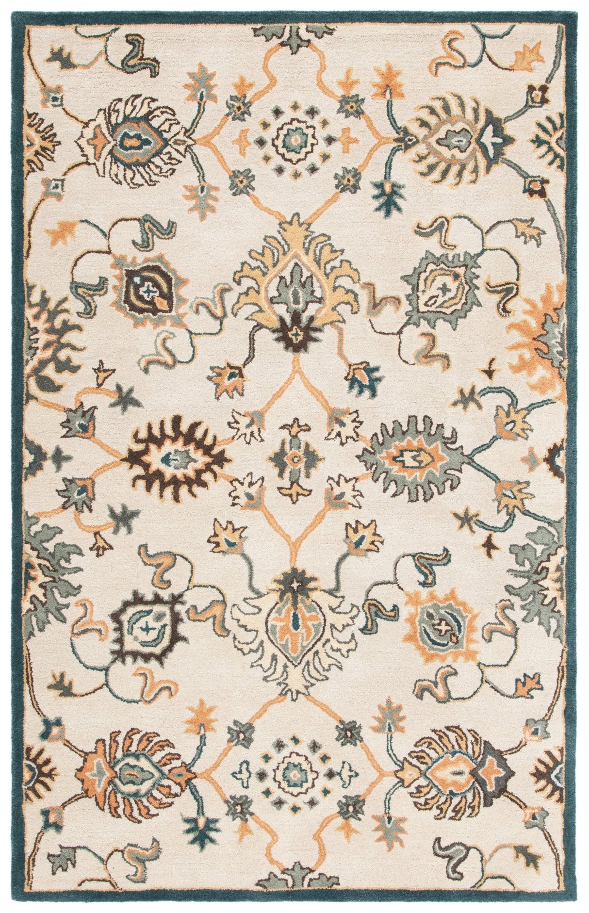 Safavieh Heritage Hg375B Beige/Ivory Rugs - Safavieh - hg375b - 3