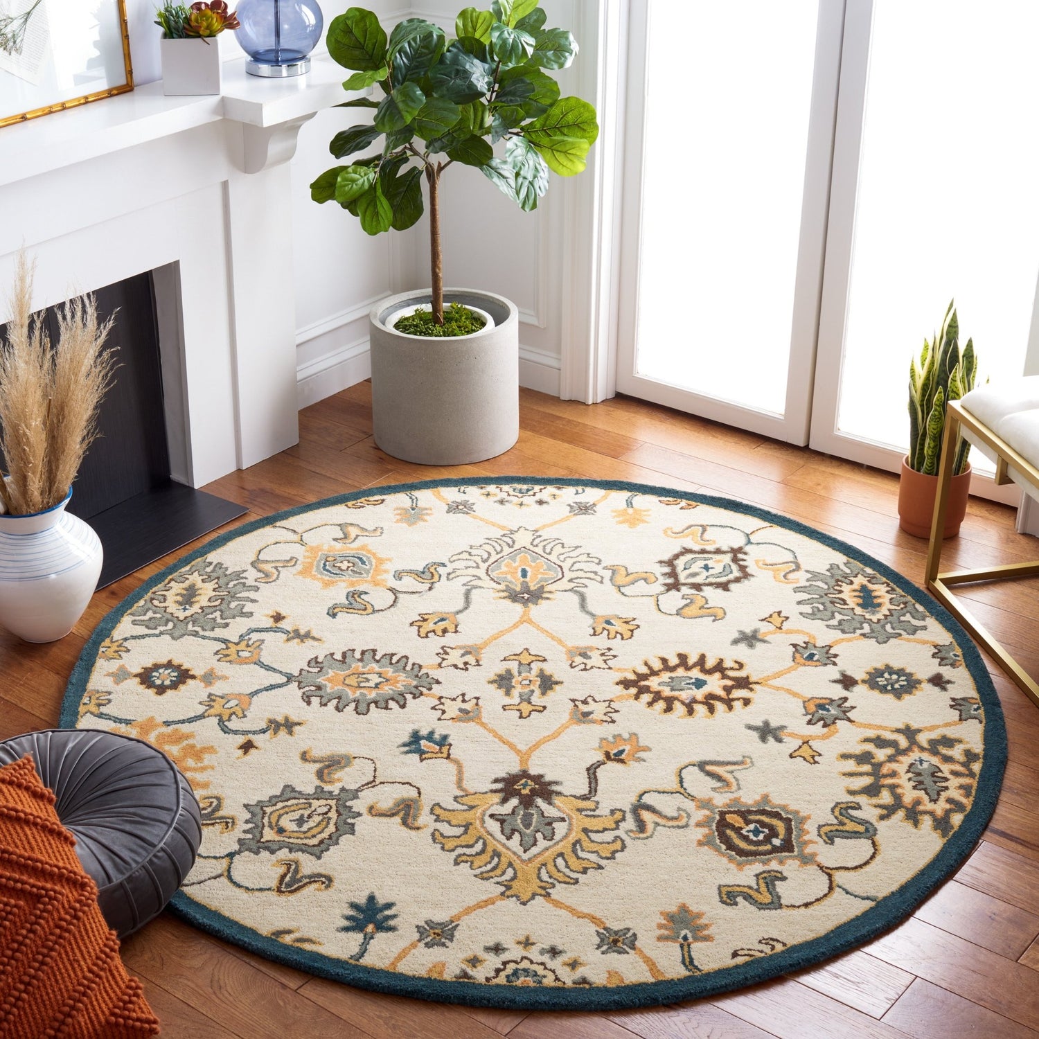 Safavieh Heritage Hg375B Beige/Ivory Rugs - Safavieh - hg375b - 6r