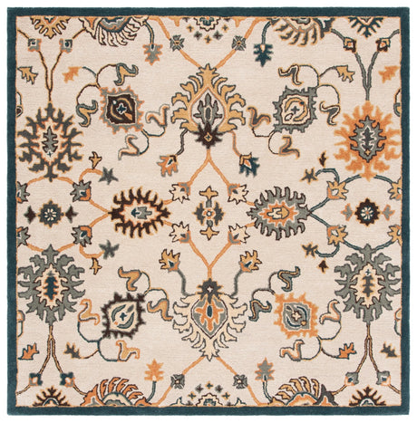 Safavieh Heritage Hg375B Beige/Ivory Rugs - Safavieh - hg375b - 6sq
