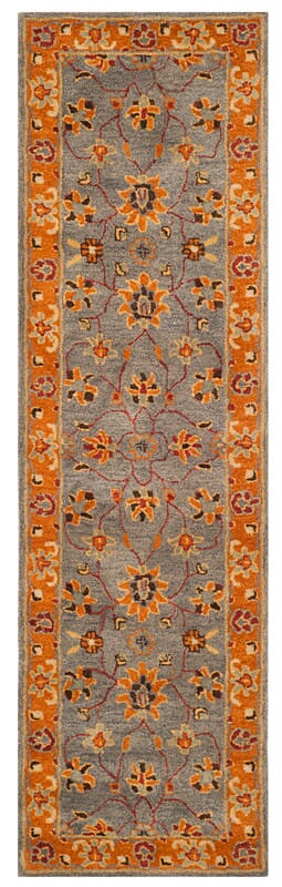 Safavieh Heritage Hg401A Blue / Orange Rugs - Safavieh - hg401a - 26