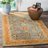 Safavieh Heritage Hg401A Blue / Orange Rugs - Safavieh - hg401a - 3
