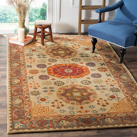 Safavieh Heritage Hg402A Beige / Multi Rugs - Safavieh - hg402a - 3