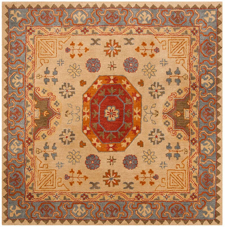 Safavieh Heritage Hg402A Beige / Multi Rugs - Safavieh - hg402a - 6sq