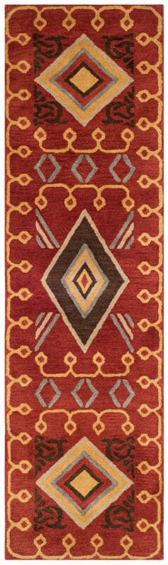 Safavieh Heritage Hg404A Red / Multi Rugs - Safavieh - hg404a - 26