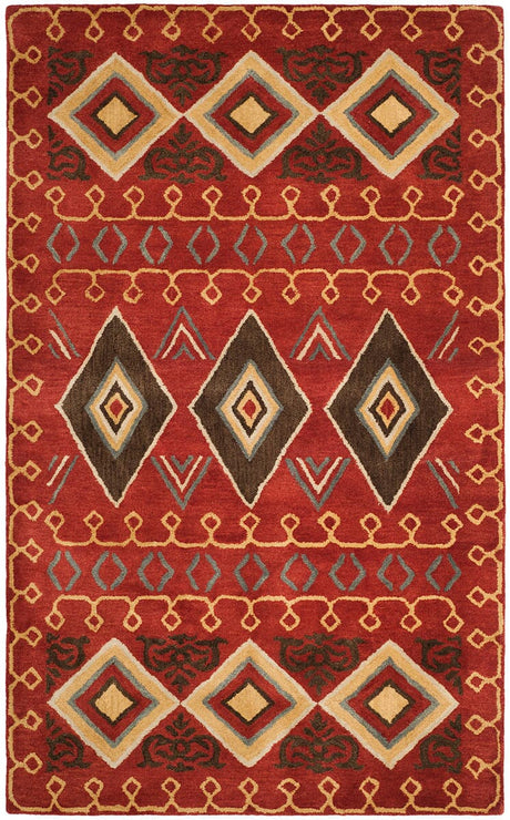 Safavieh Heritage Hg404A Red / Multi Rugs - Safavieh - hg404a - 3