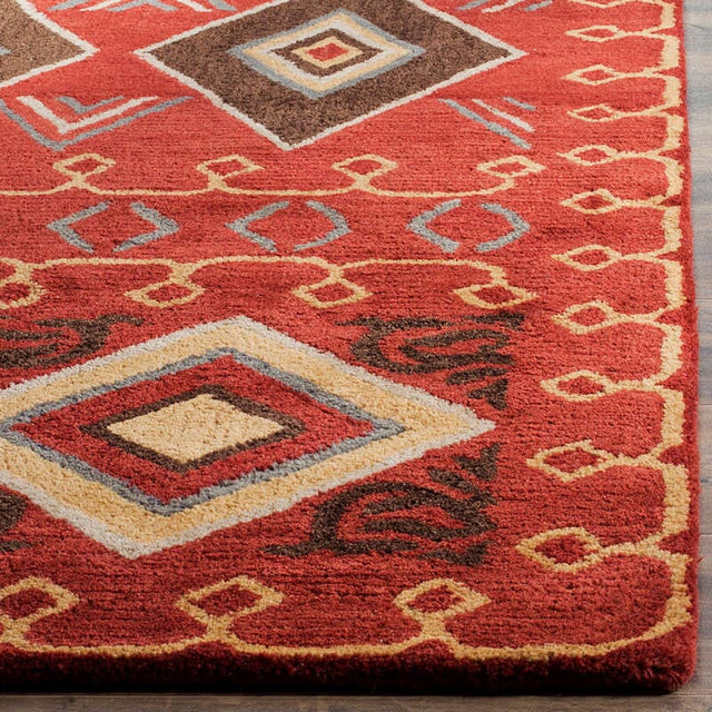 Safavieh Heritage Hg404A Red / Multi Rugs - Safavieh - hg404a - 3