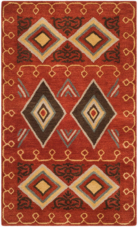 Safavieh Heritage Hg404A Red / Multi Rugs - Safavieh - hg404a - 6r