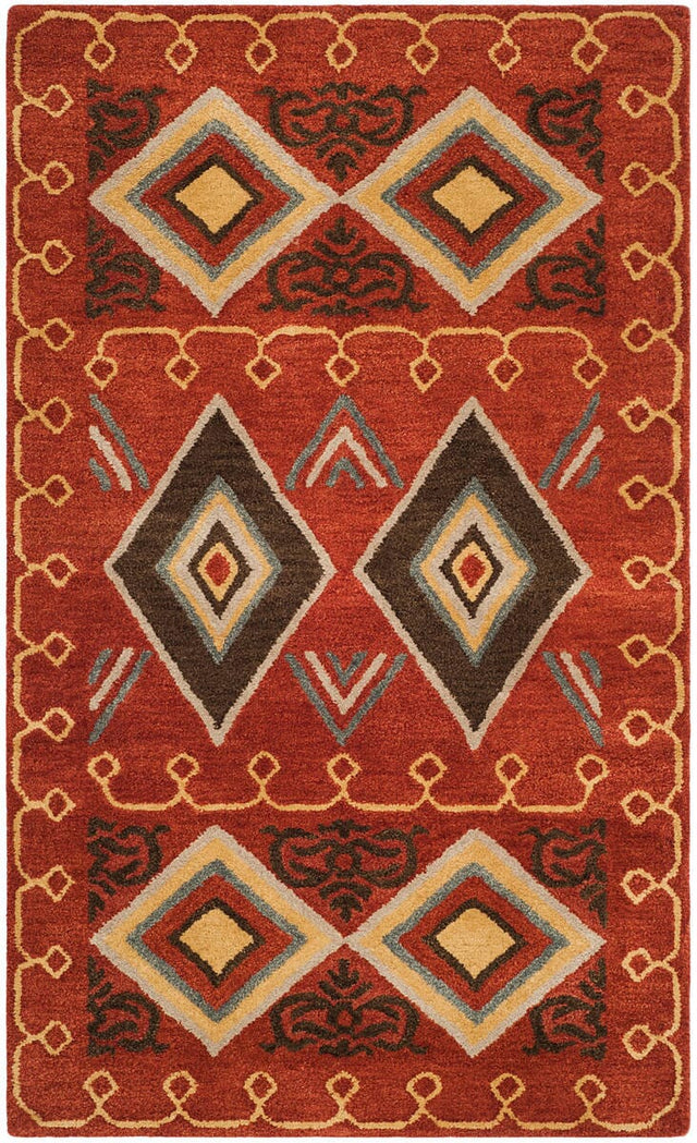 Safavieh Heritage Hg404A Red / Multi Rugs - Safavieh - hg404a - 6r