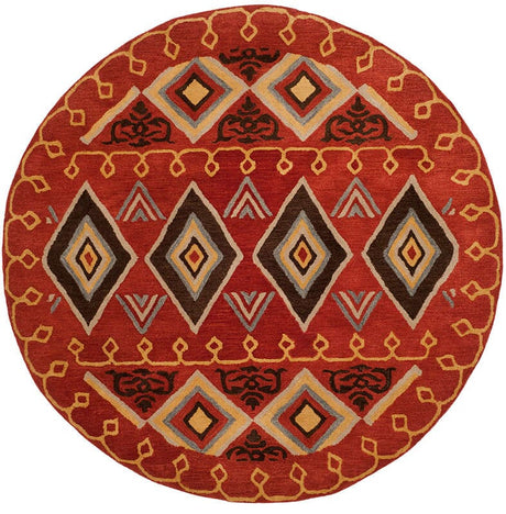 Safavieh Heritage Hg404A Red / Multi Rugs - Safavieh - hg404a - 6r