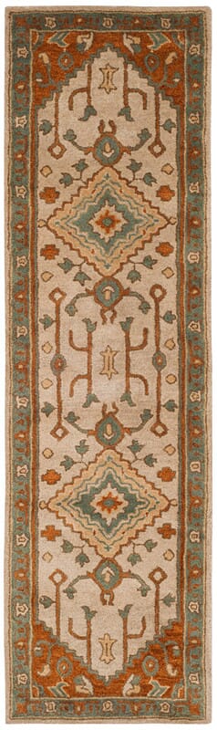 Safavieh Heritage Hg406A Light Blue / Rust Rugs - Safavieh - hg406a - 26