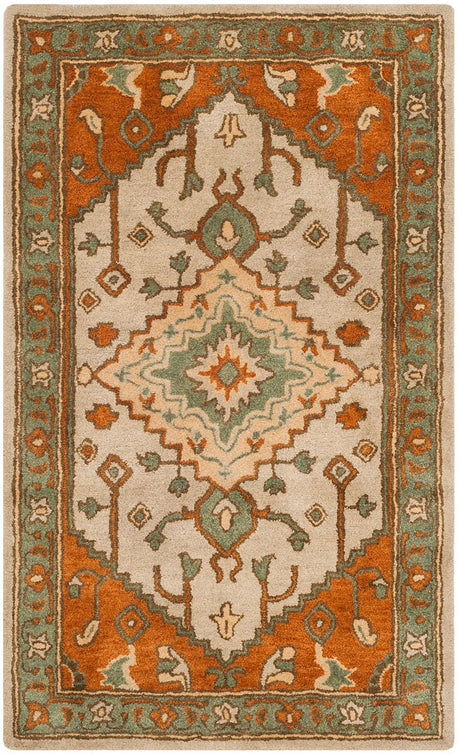 Safavieh Heritage Hg406A Light Blue / Rust Rugs - Safavieh - hg406a - 28