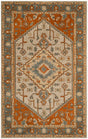 Safavieh Heritage Hg406A Light Blue / Rust Rugs - Safavieh - hg406a - 3