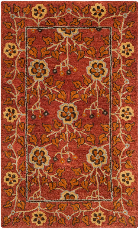 Safavieh Heritage Hg407A Red / Multi Rugs - Safavieh - hg407a - 3