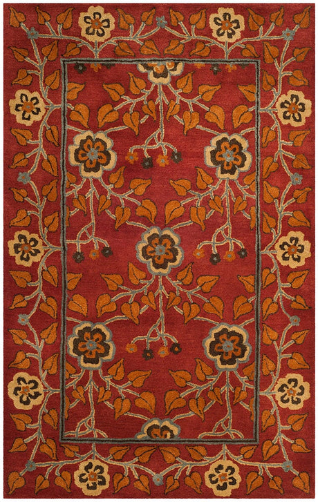 Safavieh Heritage Hg407A Red / Multi Rugs - Safavieh - hg407a - 3