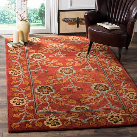 Safavieh Heritage Hg407A Red / Multi Rugs - Safavieh - hg407a - 3