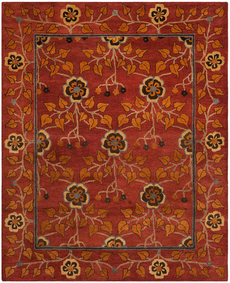 Safavieh Heritage Hg407A Red / Multi Rugs - Safavieh - hg407a - 3