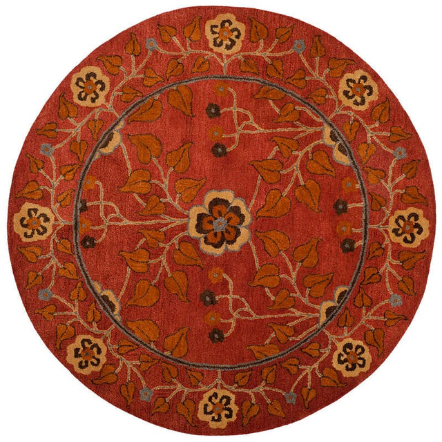 Safavieh Heritage Hg407A Red / Multi Rugs - Safavieh - hg407a - 6r