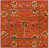 Safavieh Heritage Hg407A Red / Multi Rugs - Safavieh - hg407a - 6sq