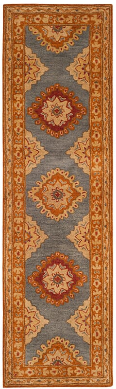 Safavieh Heritage Hg408A Blue / Rust Rugs - Safavieh - hg408a - 26