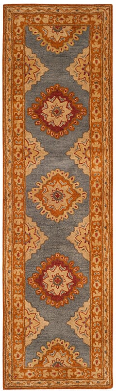 Safavieh Heritage Hg408A Blue / Rust Rugs - Safavieh - hg408a - 28