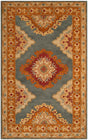 Safavieh Heritage Hg408A Blue / Rust Rugs - Safavieh - hg408a - 3