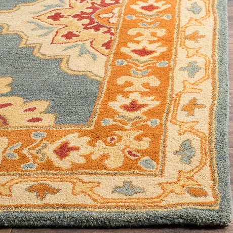 Safavieh Heritage Hg408A Blue / Rust Rugs - Safavieh - hg408a - 3