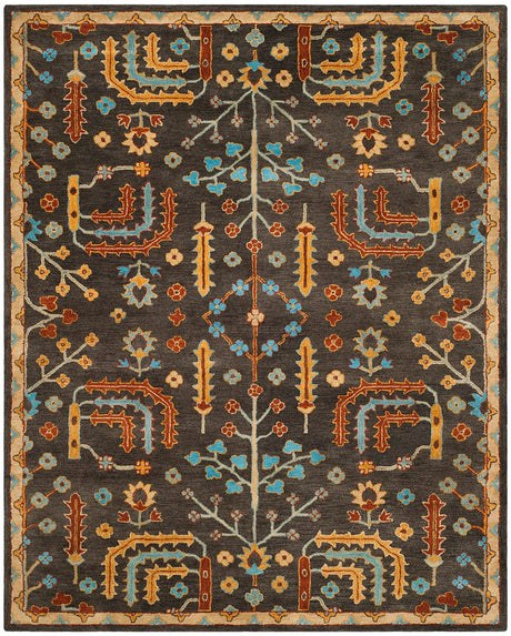 Safavieh Heritage Hg409A Charcoal / Multi Rugs - Safavieh - hg409a - 28