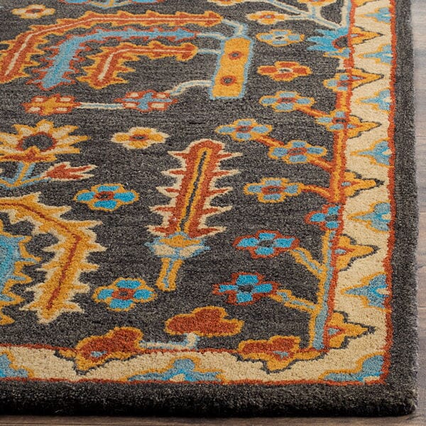 Safavieh Heritage Hg409A Charcoal / Multi Rugs - Safavieh - hg409a - 3