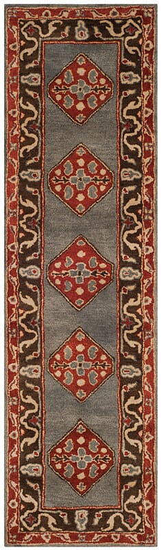 Safavieh Heritage Hg414A Blue / Charcoal Rugs - Safavieh - hg414a - 28