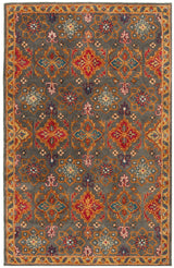 Safavieh Heritage Hg415H Charcoal / Multi Rugs - Safavieh - hg415h - 3