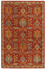 Safavieh Heritage Hg417Q Red / Multi Rugs - Safavieh - hg417q - 3