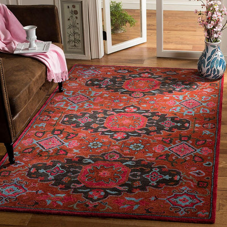 Safavieh Heritage Hg419P Rust / Multi Rugs - Safavieh - hg419p - 3