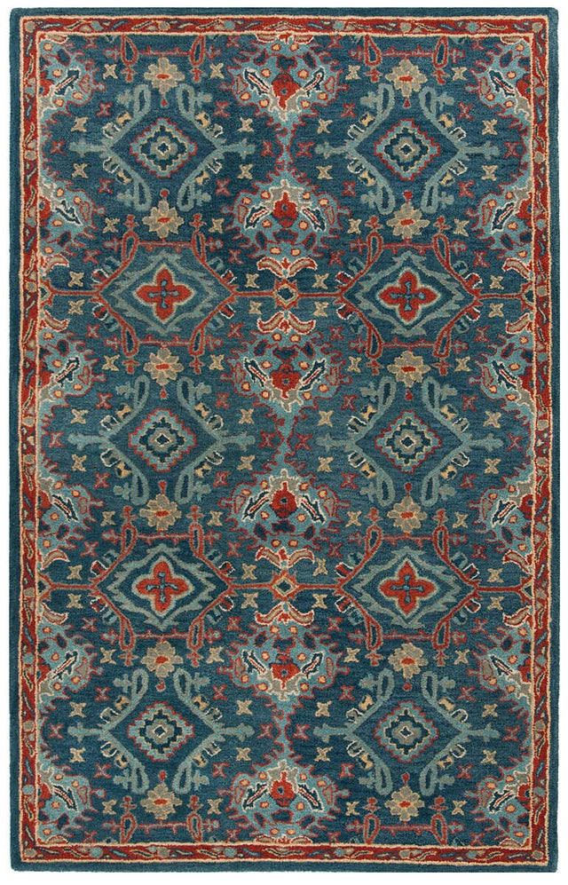 Safavieh Heritage Hg422M Blue / Multi Rugs - Safavieh - hg422m - 3